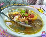 Foto langkah ke 4 dari resep Sup Ayam kuah kuning Spesial.