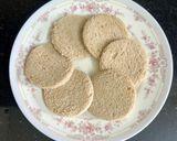A picture of step 1 of Protein Pack Mango 🥭 Sandwich 🥪.