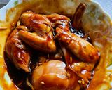 Gambar langkah 4 resipi Kepak Ayam Madu BBQ.
