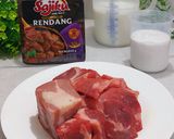 Foto langkah ke 1 dari resep Rendang Praktis 30 Menit.