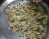A picture of step 1 of Bajra makki appe.