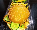 A picture of step 4 of Grilled Chicken Fillet Burgers.