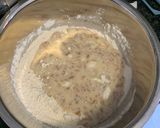 A picture of step 1 of Peanut Butter Flapjacks for 1.