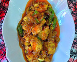 Foto del paso 4 de la receta: Pechuga de pollo en salsa picante de harsa y thai