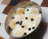 A picture of step 5 of Banana Custard.