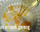 Foto langkah ke 1 dari resep Bolu Kukus Coklat (Tanpa Timbangan, Tanpa Mixer, Tanpa Soda).
