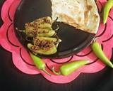 Fry achari mirchay with paratha recipe step 6 photo