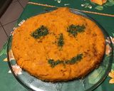 Une image de l'étape 20 de Citrouille joyeuse (purée de courge delica moretti,pommes de terre,lard,emmental,persil).