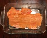 A picture of step 1 of California Farm Beet Juice Cured Salmon.