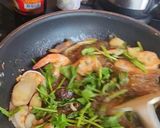 รูปขั้นตอนการทำที่ 4 ของ กุ้งอบวุ้นเส้นคีโต Keto baked shrimp with glass noodle