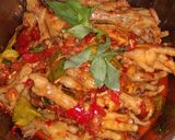 Foto langkah ke 7 dari resep 6. Ceker pedas manis kemangi.