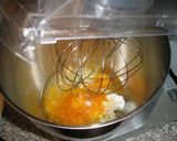 A picture of step 2 of Patsavouropita with Yogurt and Orange.