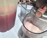 Foto langkah ke 2 dari resep Juice Strawberry Nanas Lemon.