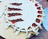 A picture of step 7 of Pizza pie & Pizza Buns🍕🍔.