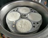 A picture of step 9 of Samak rice idlies.