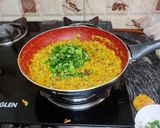 A picture of step 5 of Mushroom Masala Curry.