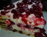 Túrós-mascarponés meggytorta recept fázis 8 fotója