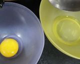 A picture of step 1 of Souffle Pancakes.