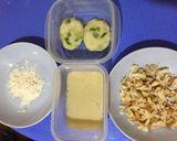 A picture of step 3 of Cassava Croquette.