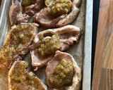 A picture of step 3 of Crispy, Stilton pork chops.
