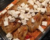 Spitzkohlrouladen in Tomatensauce mit Fetakäse überbacken Rezeptschritt 8 Foto
