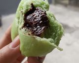 Foto langkah ke 8 dari resep Bakpao Pandan isi Coklat.