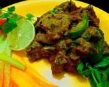 A picture of step 9 of Mutton Lababdar.