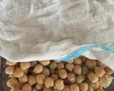 Hình bước làm 1 của món Tempeh đậu gà & đậu Hà Lan