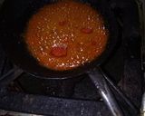 A picture of step 4 of Palak paneer.