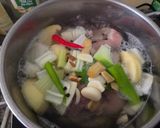 Hình bước làm 5 của món Chân giò Hầm Hàn