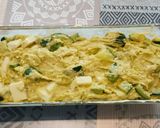 Une image de l'étape 5 de Cake courgettes pesto.