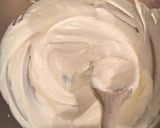 A picture of step 4 of Simple White Chocolate Cheesecake with Raspberry Sauce.