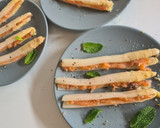 Foto del paso 5 de la receta: Espárragos blancos con salmón ahumado