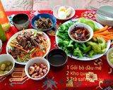 Hình bước làm 3 của món Rau củ luộc chấm kho quẹt