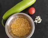 દૂધી ચણા નું શાક (Dudhi Chana Shak Recipe In Gujarati) રેસીપી સ્ટેપ1ફોટો