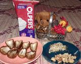A picture of step 1 of Creamy Stuffed Dates.