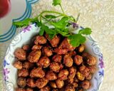 कुरकुरीत शेंगदाणा मसाला (shengdana masala recipe in marathi) रेसिपी स्टेप 3 फोटो 