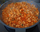 Foto del paso 5 de la receta: Lasaña de berenjena con carne picada