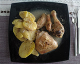 Foto del paso 8 de la receta: Pollo al vino blanco en horno