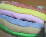 A picture of step 8 of Marble Fondant #Christmasbakingcontest #Authormarathon.