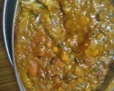A picture of step 2 of Dal Makhani.