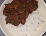 A picture of step 7 of Masala Beef Curry.