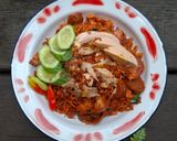 Foto langkah ke 6 dari resep Bakmi Goreng Dok Dok Merah Khas Surabaya.