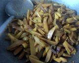 A picture of step 4 of Jackfruit seed sabji.