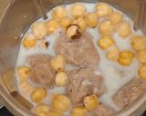A picture of step 1 of Soya Protein Drink/ Protein Packed Soya Smoothie Without Sugar.