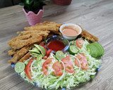 Foto del paso 10 de la receta: Fajitas de filete de pescado empanizado