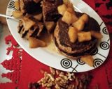 Φωτογραφία βήματος 5 της συνταγής Pancakes με βρώμη και μήλα ♠️💜