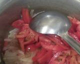 A picture of step 2 of Tamator ki chutni.