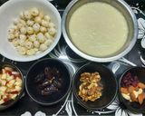 A picture of step 1 of Curd Makhana with Apple and Dry Fruits.
