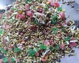 A picture of step 4 of Shahi Mukhwas.